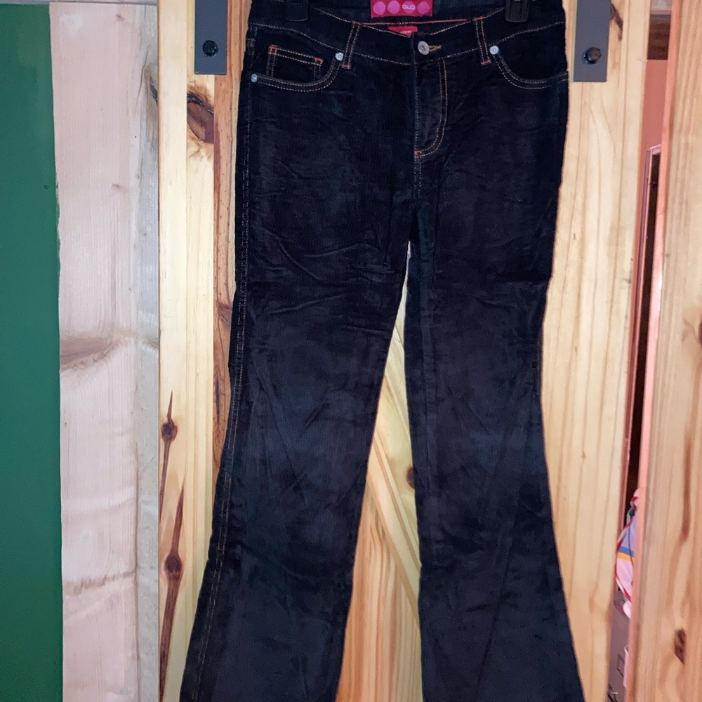 GLO Jeans Black Corduroy Pants